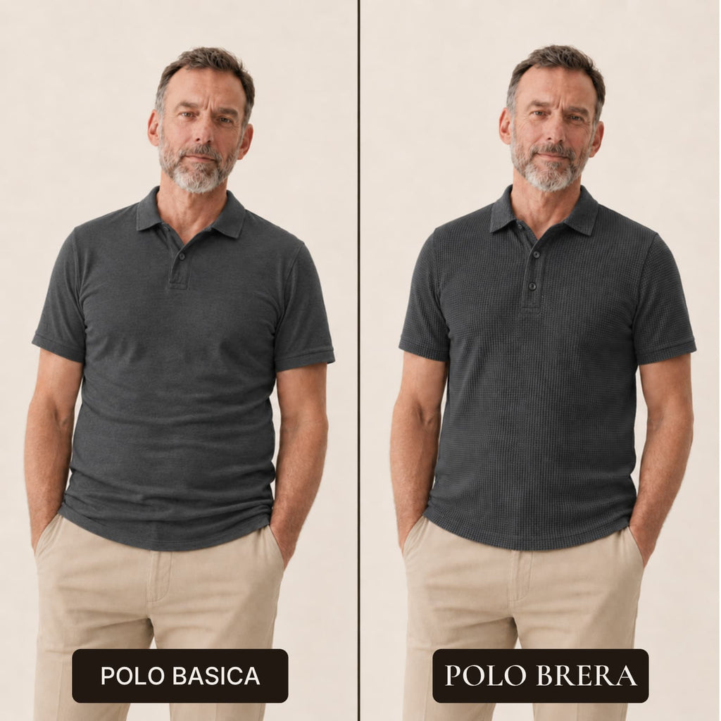 Brera — La Polo Ultra Confortevole da Uomo