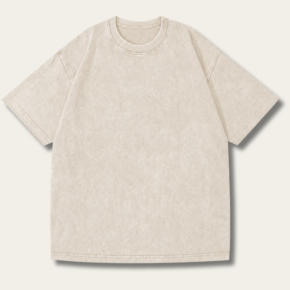 Le T-shirt Oversize Originel - Beige Avena
